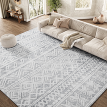 SIXHOME 5&#39;X7&#39; Area Rugs for Living Room Washable Rugs Boho Large Area Rug Modern - £53.91 GBP