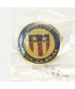 Army C B I Hat Label Pin 464th CA-BN-AA 1942-1992  1&quot; Dia - $348.55 MXN