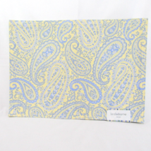 Liz Claiborne Lucerne Paisley Yellow Blue 4-PC Placemat Set(s) - £30.37 GBP