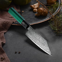 Chef’s Kitchen Knife Mini Bunka 5.5 Inch 67 Layers Damascus Steel  - £37.57 GBP
