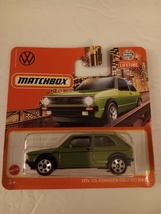 Matchbox 2023 #97 Dark Green 1976 Volkswagen Golf GTI MK1 VW Short Card ... - $11.99