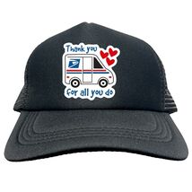 THANK YOU MAILMAN Trucker Cap Foam Baseball Cap Hat Logo Mesh HF0102 - $15.83