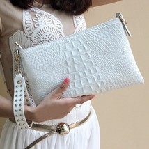luxurious White/ Envelope Bag 2023 Pattern Leather Messenger Women Bags 2023 bag - £95.94 GBP