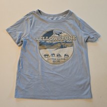 Yellowstone Women&#39;s Size Medium Dutton Ranch Montana Blue T-Shirt Short ... - $234.01 MXN