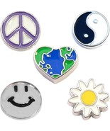 Good Vibes Charm Set for Floating Lockets - €5,13 EUR