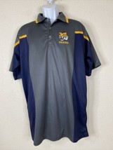 Unbranded Men Size XL Gray LSU Tigers Polo Shirt Short Sleeve Unlicensed - £6.57 GBP