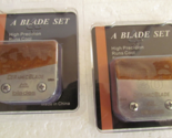 Set of 2 A Blade Set #30 Dog Grooming High Precision FITS Oster Wahl And... - $20.95