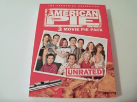 American Pie 3 Movie Pie Pack DVD Widescreen Unrated 3-Disc Set Jason Biggs - £5.48 GBP