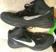 Black Nike Hyper Dunk Basketball Sneakers Size 12 653640-001 - £7.56 GBP