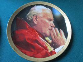 Pope John Paul Ii Collection 2 Plates Danbury Mint Nib 8&quot; [*AM16B] - £59.35 GBP