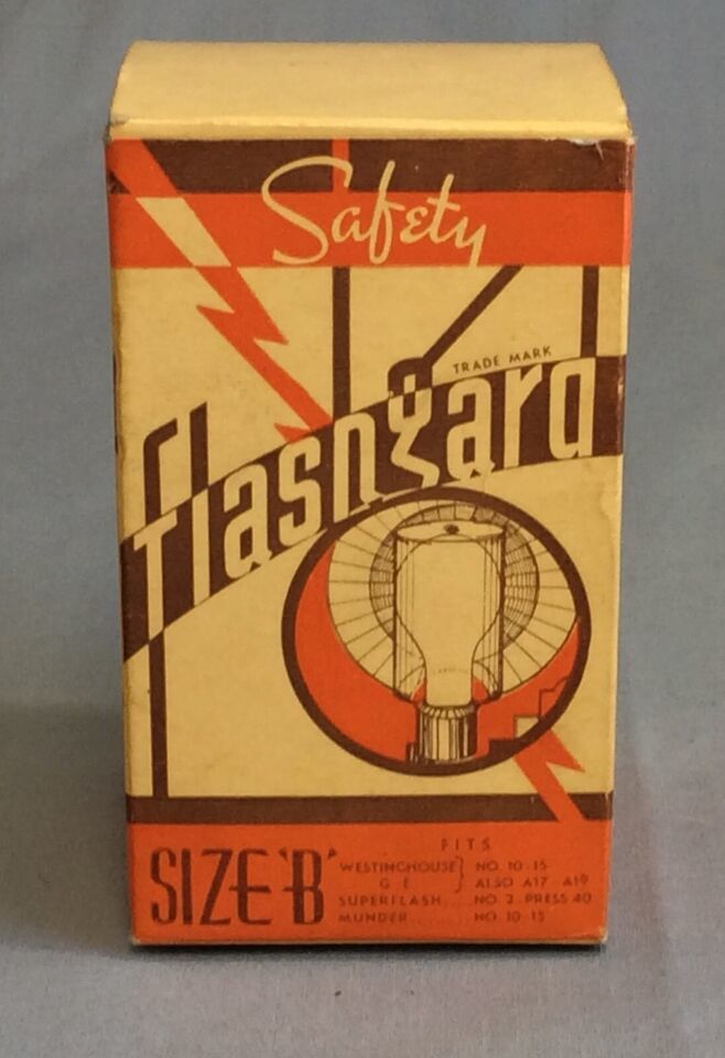 Vintage Unused Safety Flashgard Size B Photography Fits Westinghouse GE ... - $4.95
