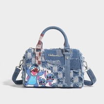 Handbag Lilo Stitch Plush Shoulder Bag Crossbody Purse Jean Gift - $28.99