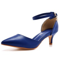 Woman Stiletto Spring 5CM Female Thin High Heels Women&#39;s Shoes Summer Sandals Pu - £37.51 GBP
