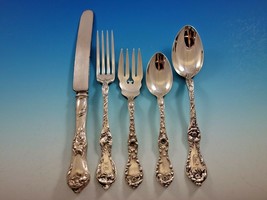 Les Cinq Fleurs by Reed and Barton Sterling Silver Flatware Set Service 60 pcs - £4,352.49 GBP