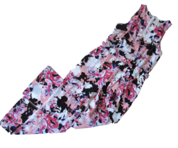 NWT Yumi Kim Endless Love Daffney Floral Print Surplice Silk Jumpsuit M x 31 - £41.09 GBP