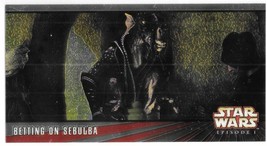 Star Wars Episode I Widevision Chromium Insert C6 Chase Trading Card Topps 1999 - £4.63 GBP