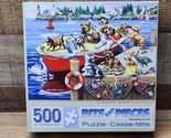 Bits &amp; Pieces Jigsaw Puzzle - “All Aboard For Mischief” 500 Piece - SHIP... - $18.79