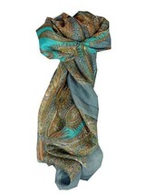 Mulberry Silk Classic Square Scarf Harisa Grey by Pashmina &amp; Silk - £21.03 GBP