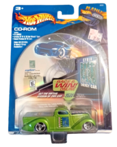 Hot Wheels Cyber Energy Car Super Smooth Green Truck w/ CD-ROM 2001 NIP - £7.90 GBP