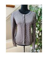 Aubergene Women&#39;s Gray Rayon Long Sleeve Buttons Style Cardigan Sweater ... - $454.01 MXN