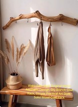 Wabi-Sabi Style Original Wood Aesthetic Design, Dry Branch Coat Rack, 120cm - $998.00