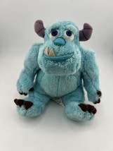 Disney Store Monsters Inc Sulley Mini Bean Bag Plush New With Tags  6” - £9.71 GBP