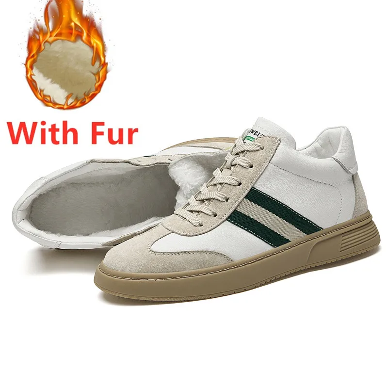 S high quality genuine leather sneakers men high top german training shoes shoes winter thumb200