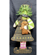 Halloween  Witch Wooden Board  Hand Made 21&quot; Tall - €9,50 EUR