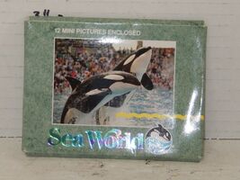 Vintage 80's Sea World Orlando Florida 12 Mini Pictures Rare HTF Souvenir - $24.70