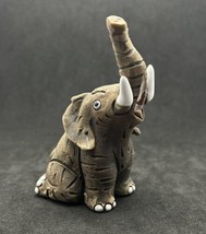 Vintage Porcelain Camil Posch Handmade Elephant Figure 9cm High - £45.15 GBP
