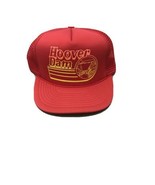 HOOVER DAM vintage trucker style red adjustable cap / hat - $30.00