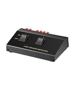 Goobay 60928-GB Speaker Switch Box for Up to 2 Speaker Pairs  - $42.00