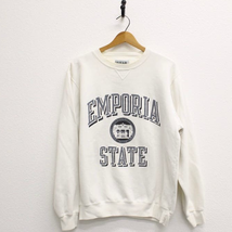 Vintage Emporia State University Hornets Sweatshirt Medium - £52.46 GBP