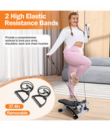 Mini Stair Stepper, Home Exercise with Bands, LCD Monitor &amp; 330LB Capacity - $1,484.95 MXN