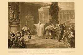 King Solomon &amp; The Iron Workers 20 x 30 Poster - £20.29 GBP