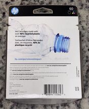 Genuine HP 60 Combo 2pk Ink Cartridges Black Tri-color N9H63FN  4/2025 - $21.77