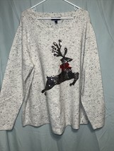 Karen Scott Reindeer Sweater - £11.71 GBP