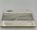 2011 Chevrolet Cruze Owners Manual Handbook OEM H04B08059 - $17.32
