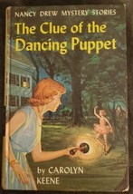 Nancy Drew Mystery Stories The Clue Of The Dancing Puppet Hard Cover Book #39 - £7.07 GBP