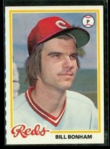 Vintage 1978 TOPPS Baseball Trading Card #276 BILL BONHAM Cincinnati Reds - £6.59 GBP