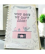 Vtg 1955 WOMEN&#39;S NATIONAL PRESS CLUB Spiral White House Cookbook Kitschy... - $283.09 MXN