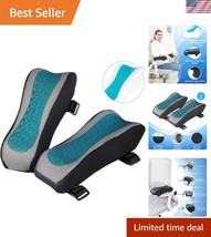 Ergonomic Memory Foam Armrest Pads - Cooling Gel Elbow Support Cushion S... - $41.50