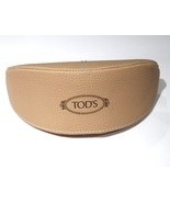 SUNGLASSES CASE ONLY for Tod&#39;s Soft Cover Beige with Brown Logo - $64.32