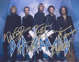 5X Signed DEF LEPPARD Autographed Photo w/ COA - $4,223.29 MXN