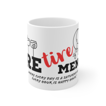 Funny Retirement Gift Retired Every Day&#39;s a Saturday Ceramic Coffee Mug 11oz - £7.04 GBP