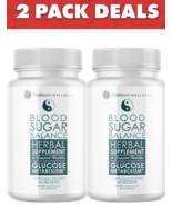 2 PACK-Blood Sugar Balance Herbal Supplement, Official Formula - $45.49