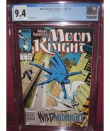 MARC SPECTOR MOON KNIGHT #4 MARVEL COMIC 1989 CGC 9.4 NM WHITE PAGES - £70.48 GBP