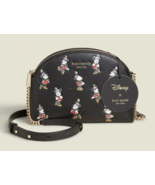 Kate Spade X Disney Minnie Mouse Park Leather double-zip dome crossbody ... - $173.25