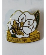 Mississippi WBA 1986 Lapel Pin Women&#39;s Bowling Association - $20.35