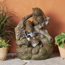 Callan Fountain: 24.75&#39; High Outdoor Water Feature - $221.99